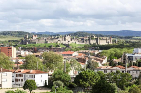 Studio avec parking vue sur la Cité de Carcassonne